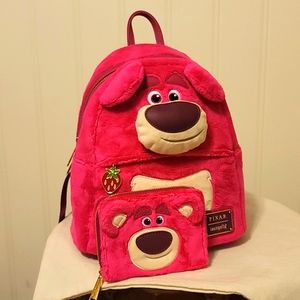 Loungefly Lotso Backpack w/wallet